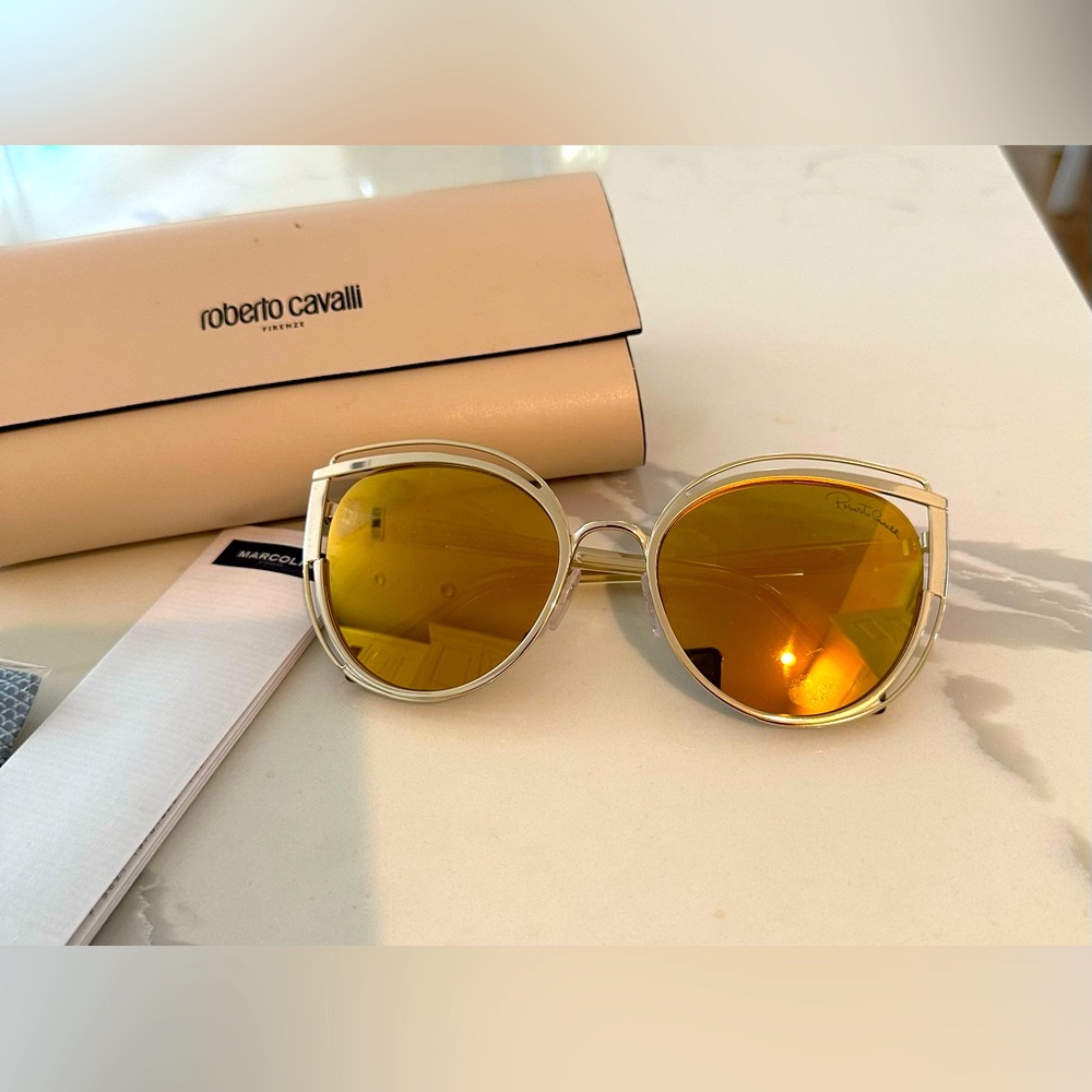 Roberto Cavalli 56MM Cat Eye Sunglasses